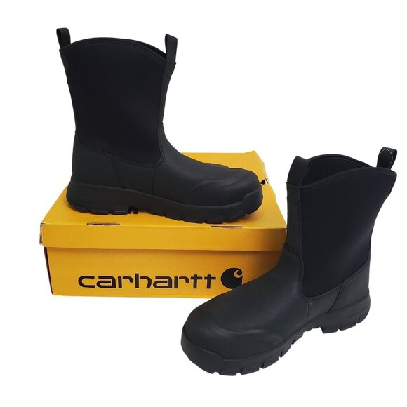 New Carhartt Kentwood 9” STEEL TOE WELLINGTON Mens Work Boot Size 11.5 FK9201-M - Picture 1 of 16